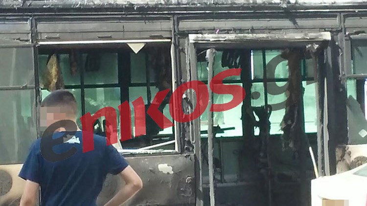 Μόνο στο enikos.gr: Μαρτυρία για το φλεγόμενο λεωφορείο στα Κάτω Πατήσια – Πώς σώθηκαν οι επιβάτες – Ο ρόλος του οδηγού