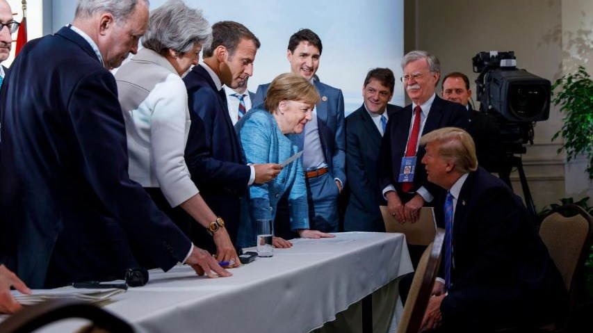 Σε φιάσκο κατέληξε η σύνοδος κορυφής των G7 εξαιτίας του Τραμπ