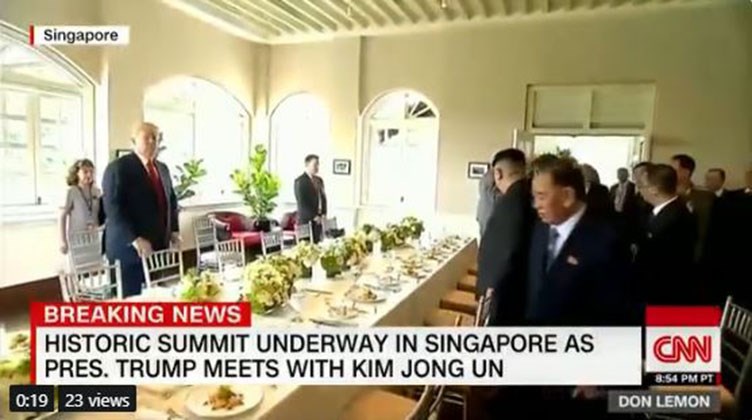 Αυτό είναι το μενού στο γεύμα εργασίας των Τραμπ και Κιμ Γιονγκ Ουν – ΦΩΤΟ – ΒΙΝΤΕΟ