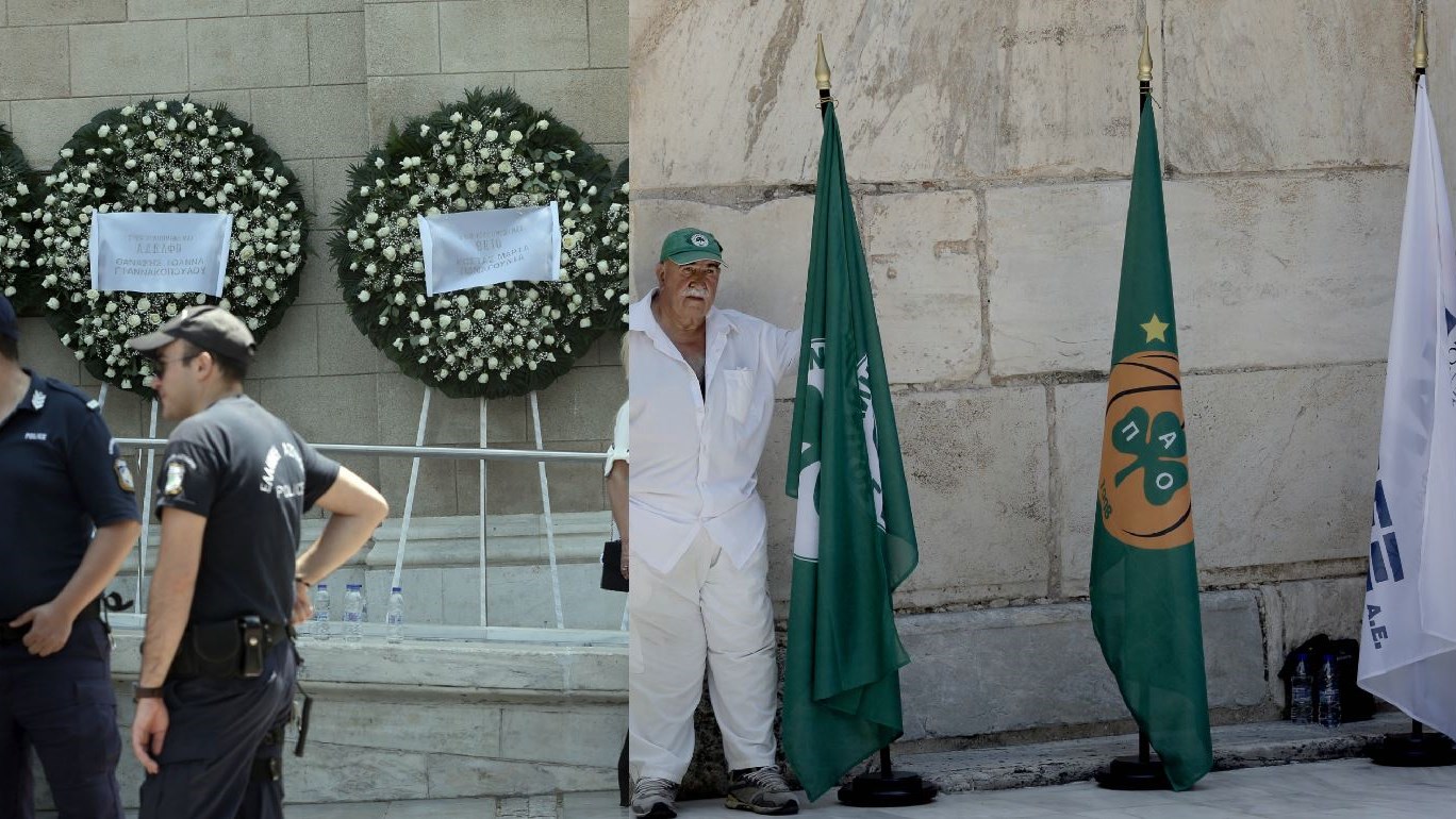 Συγκίνηση στο λαϊκό προσκύνημα της σορού του Παύλου Γιαννακόπουλου – ΦΩΤΟ – ΒΙΝΤΕΟ