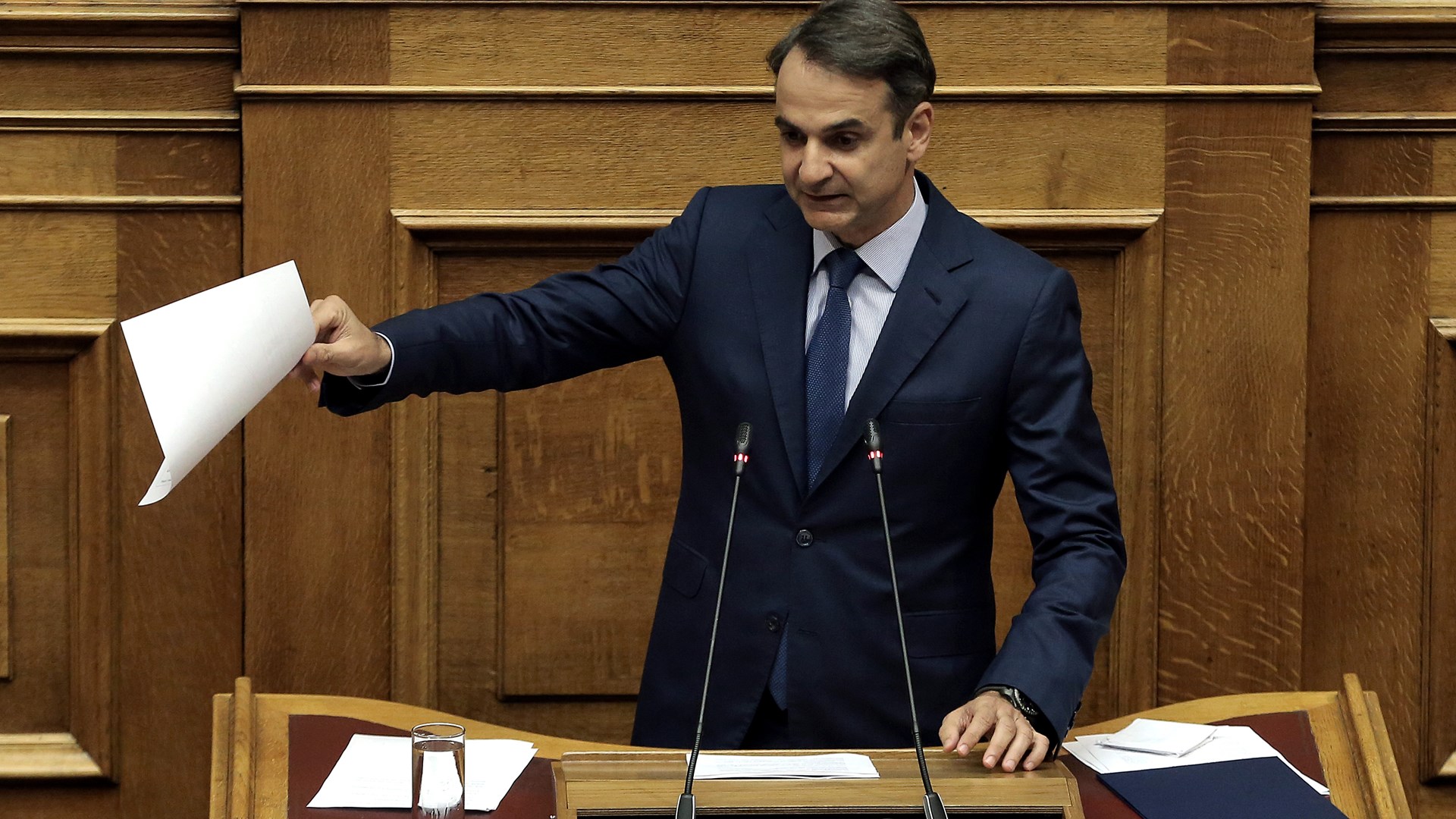 Μητσοτάκης: Καταθέτω πρόταση δυσπιστίας κατά της κυβέρνησης – ΒΙΝΤΕΟ