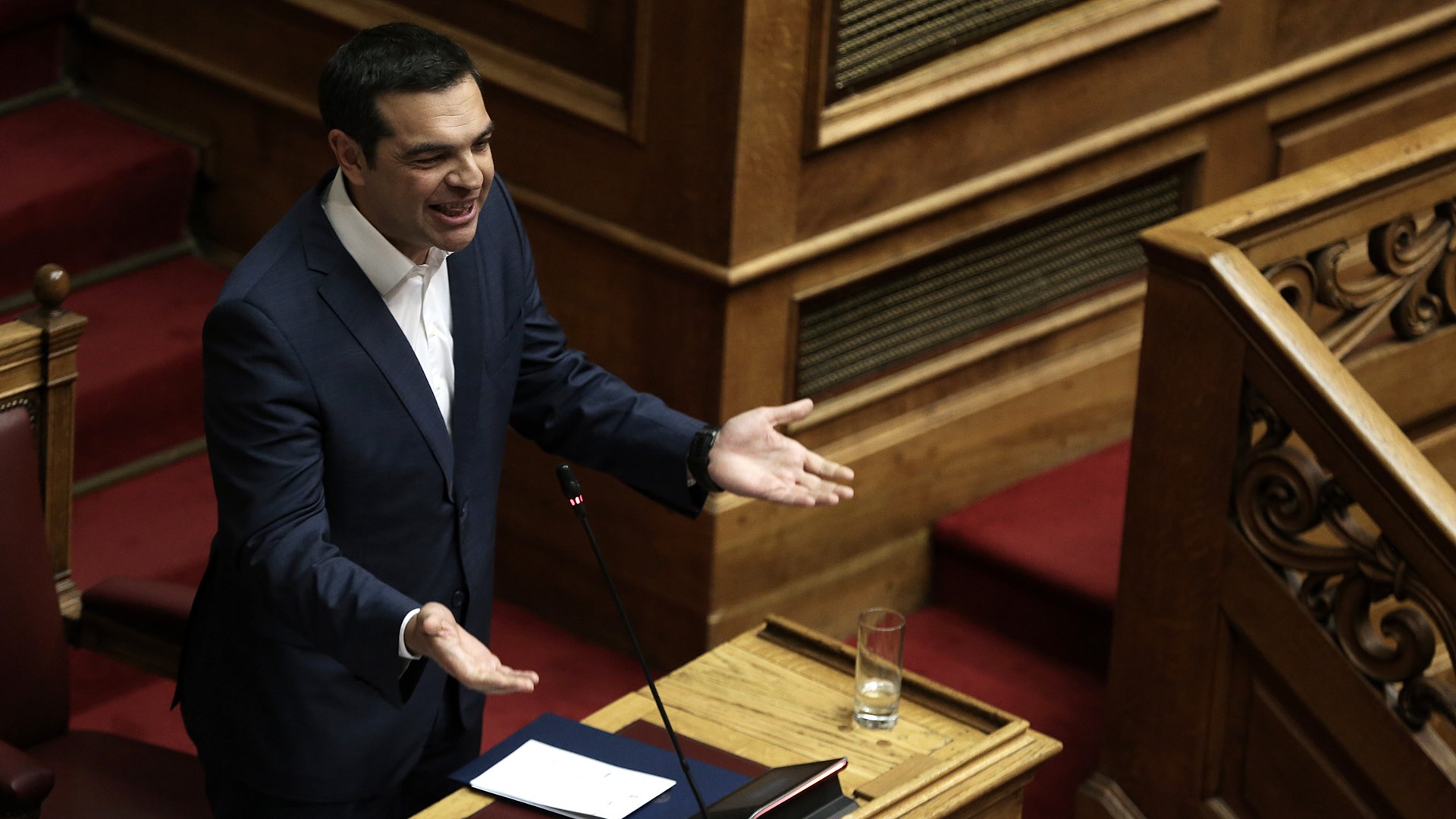 Τσίπρας: Ο Μητσοτάκης θλιβερό φερέφωνο του αληθινού αρχηγού της ΝΔ, Αντώνη Σαμαρά – Μας κάνατε δώρο την πρόταση δυσπιστίας – ΒΙΝΤΕΟ