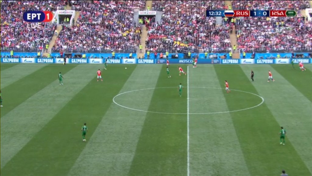 Ρωσία – Σαουδική Αραβία 1-0 (12′)