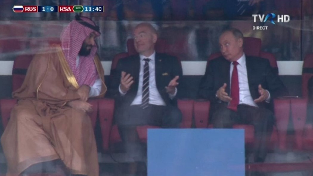 Η συγγνώμη του Πούτιν στον Σαουδάραβα Πρίγκιπα για το 1-0 της Ρωσίας – ΒΙΝΤΕΟ