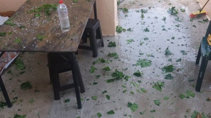 Ο καιρός ”τρελάθηκε” στην Κρήτη- Bροχή και χαλάζι ”σάρωσαν” το νησί- ΦΩΤΟ- ΒΙΝΤΕΟ