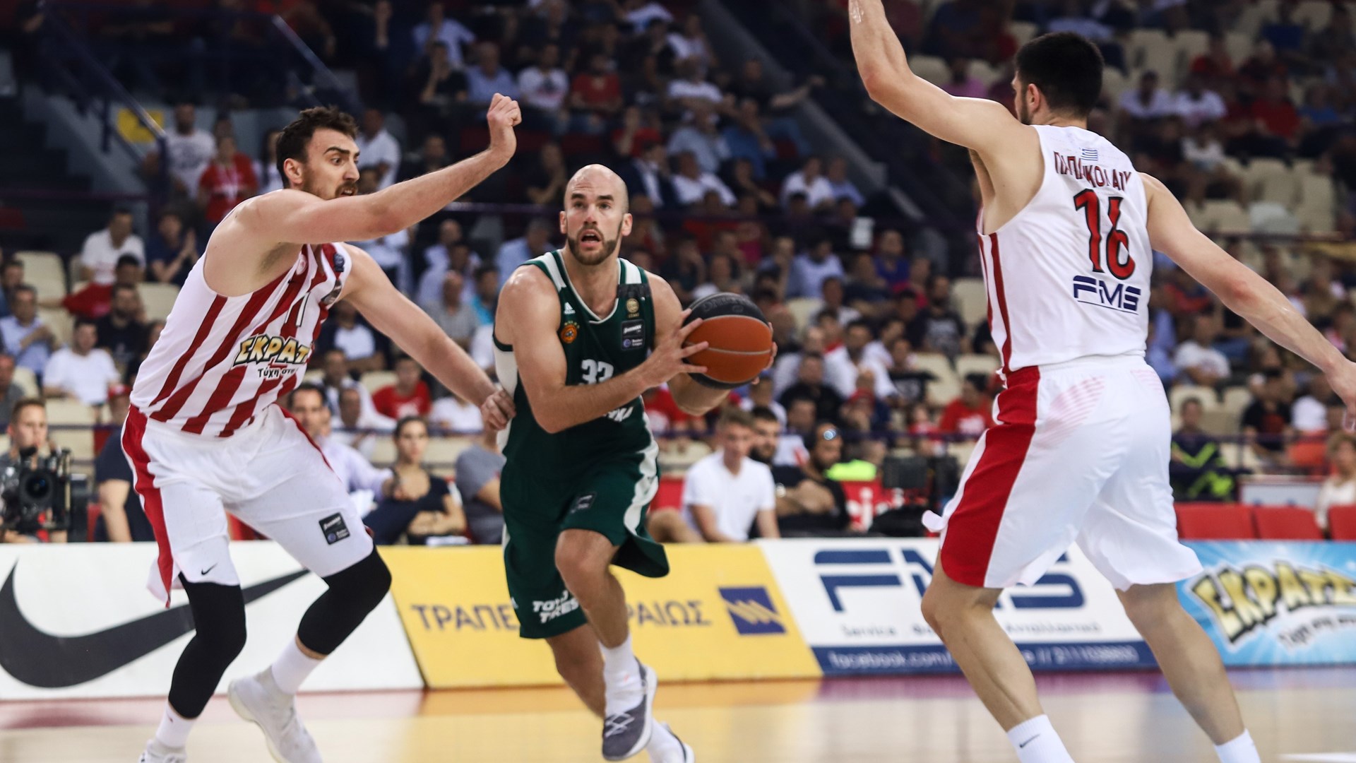 Ολυμπιακός – Παναθηναϊκός 92-76 (ΤΕΛΙΚΟ)