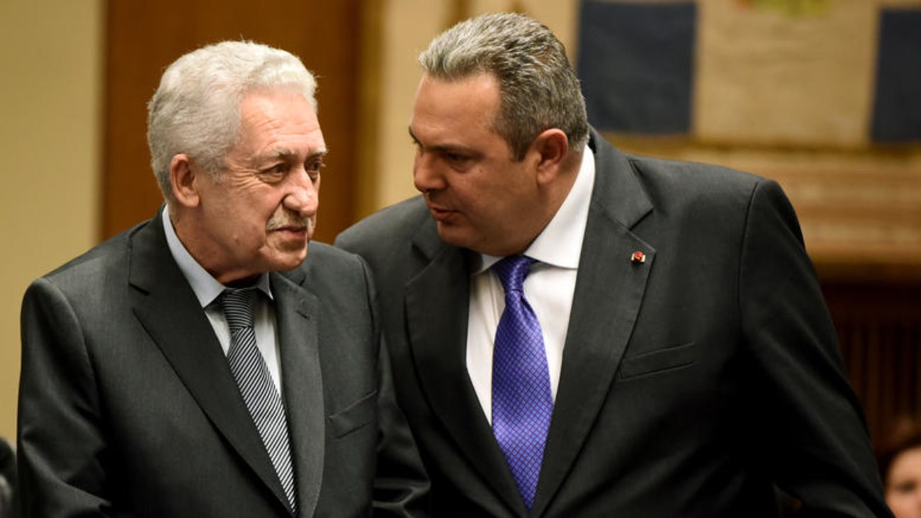 Προφορική μηνυτήρια αναφορά κατά Μπαρμπαρούση και Χρυσής Αυγής από Καμμένο και Κουβέλη