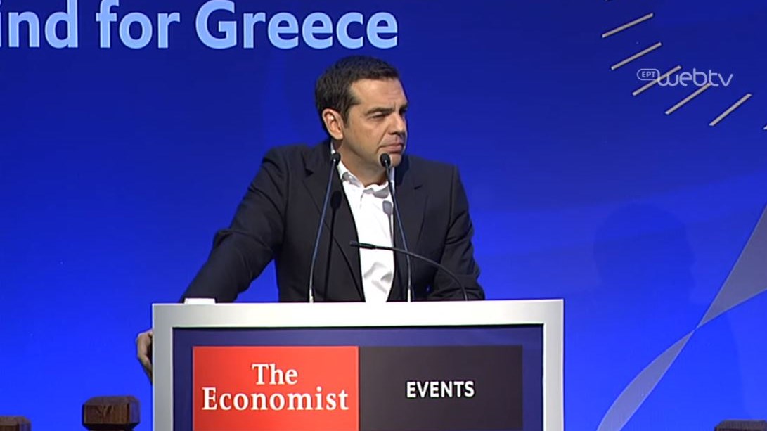 ΑΠΕΥΘΕΙΑΣ: Η ομιλία του Πρωθυπουργού στο συνέδριο του Economist