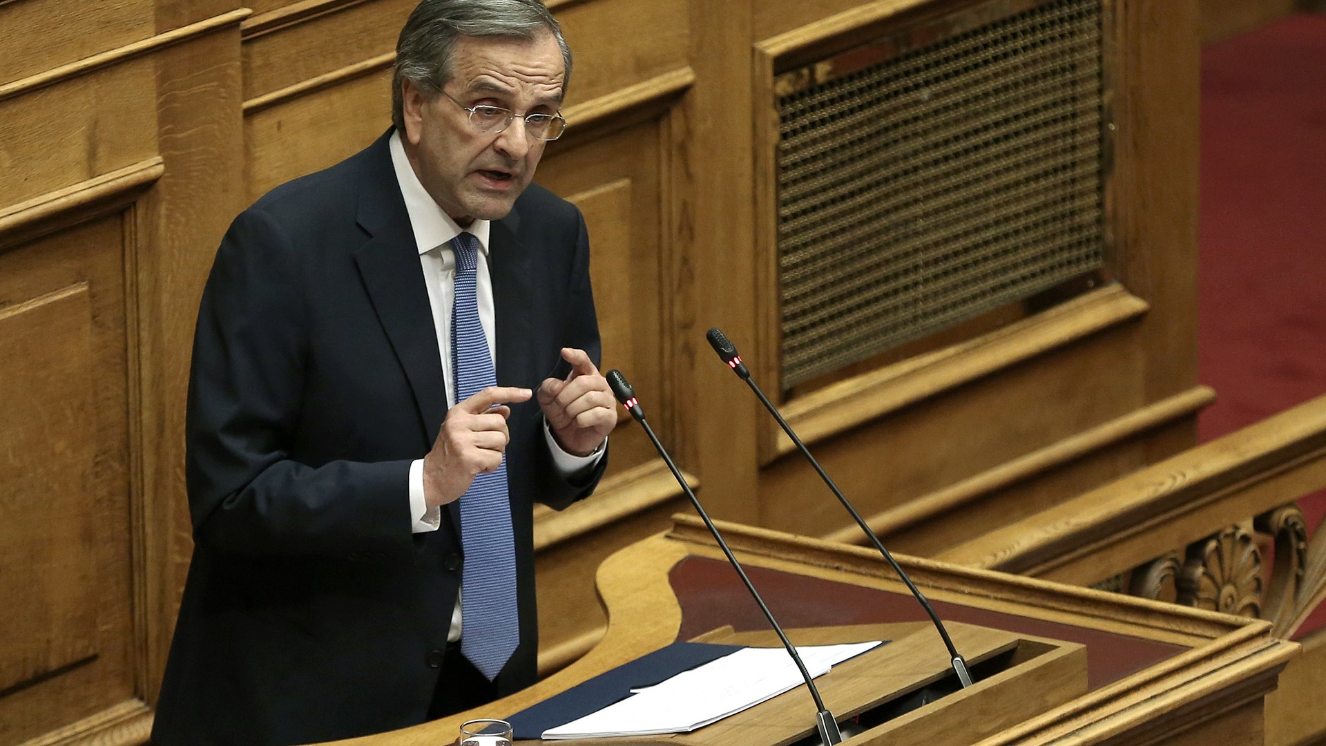 Σφοδρή επίθεση Σαμαρά σε Τσίπρα: Εγώ πολέμησα για το Σκοπιανό, εσείς τα δώσατε όλα – ΒΙΝΤΕΟ