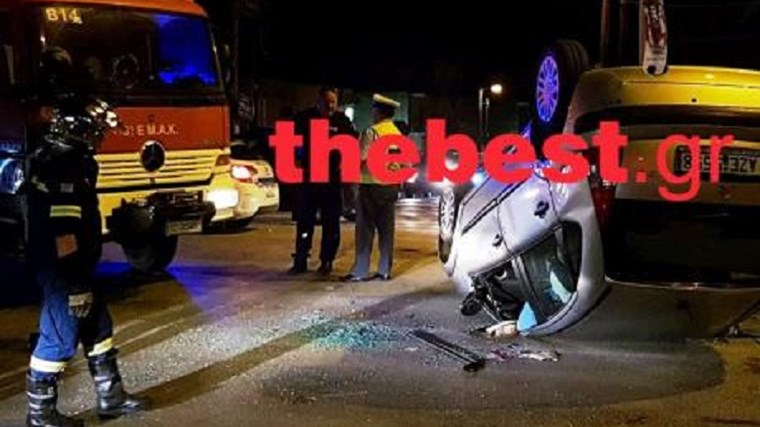 Αυτοκίνητο ανετράπη στην Εθνική Οδό Πατρών – Κορίνθου – Τρεις τραυματίες – ΦΩΤΟ – ΒΙΝΤΕΟ