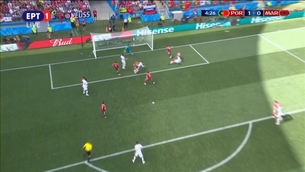 Πορτογαλία – Μαρόκο 1-0 (4′)