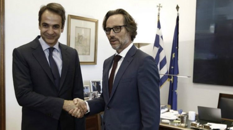 Ο Μητσοτάκης στον Γερμανό πρέσβη: Επιζήμια για την Ελλάδα η συμφωνία – Η ΝΔ θα την καταψηφίσει
