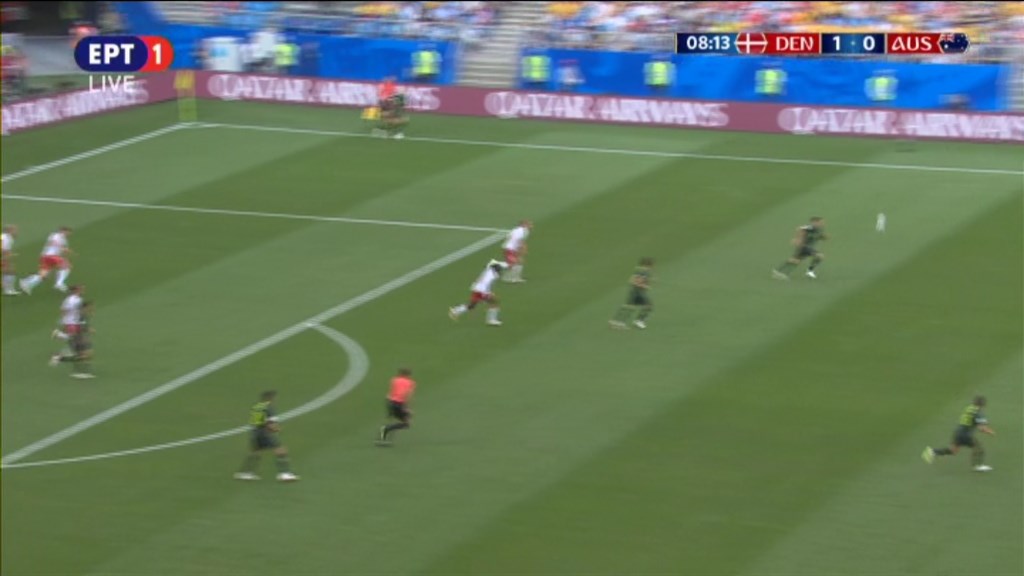 Δανία – Αυστραλία 1-0 (7′)