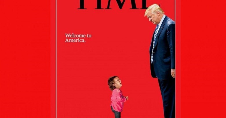 Εξώφυλλο «μαχαιριά» του Time – Στήνει στον τοίχο τον Τραμπ – ΦΩΤΟ