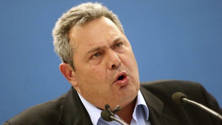 Ηχηρό μήνυμα Καμμένου στην Τουρκία: Συντριπτική θα είναι η απάντηση, αν αμφισβητήσει τα κυριαρχικά μας δικαιώματα