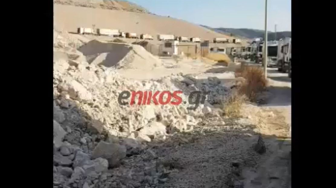 Ουρές χιλιομέτρων σχηματίζουν τα απορριμματοφόρα στο ΧΥΤΑ Φυλής – ΒΙΝΤΕΟ αναγνώστη