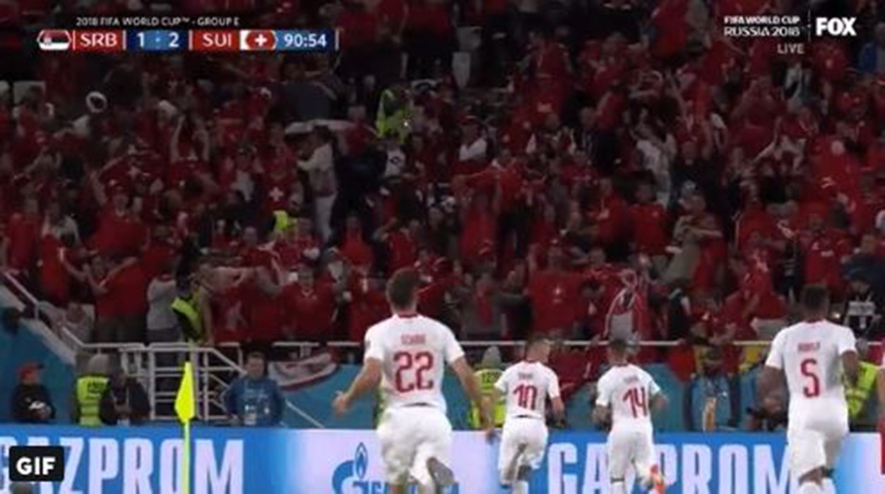 Οπαδός της Ελβετίας πέταξε…τυρί στο γήπεδο – ΒΙΝΤΕΟ