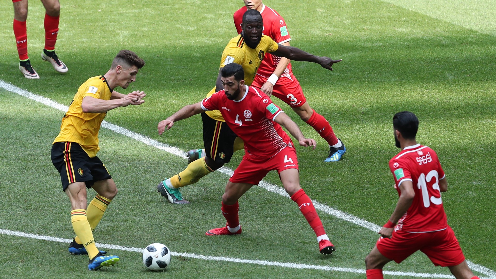 Βέλγιο – Τυνησία 5-1 (90′)