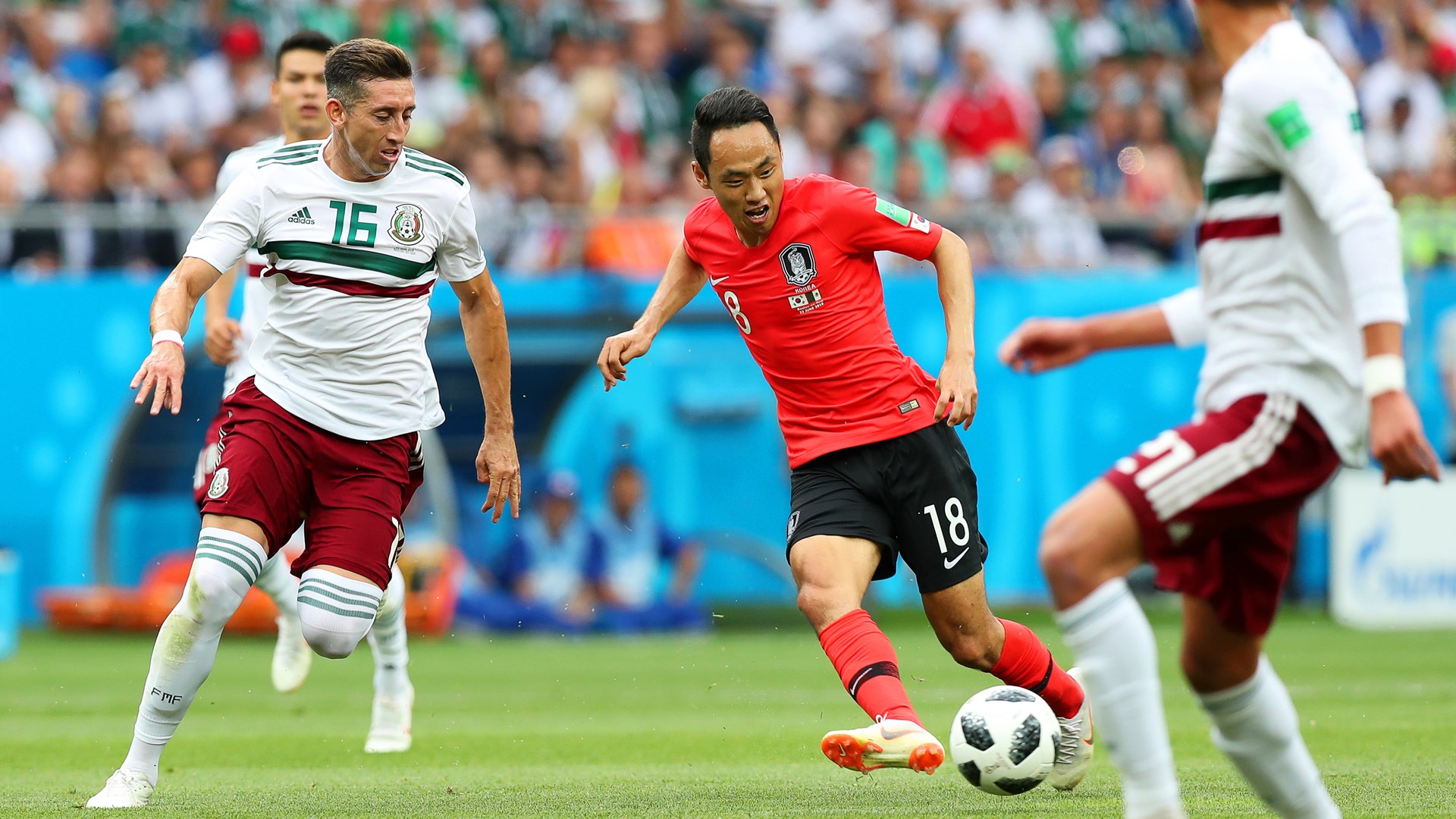 Νότια Κορέα – Μεξικό 0-1 (ΗΜΙΧΡΟΝΟ)