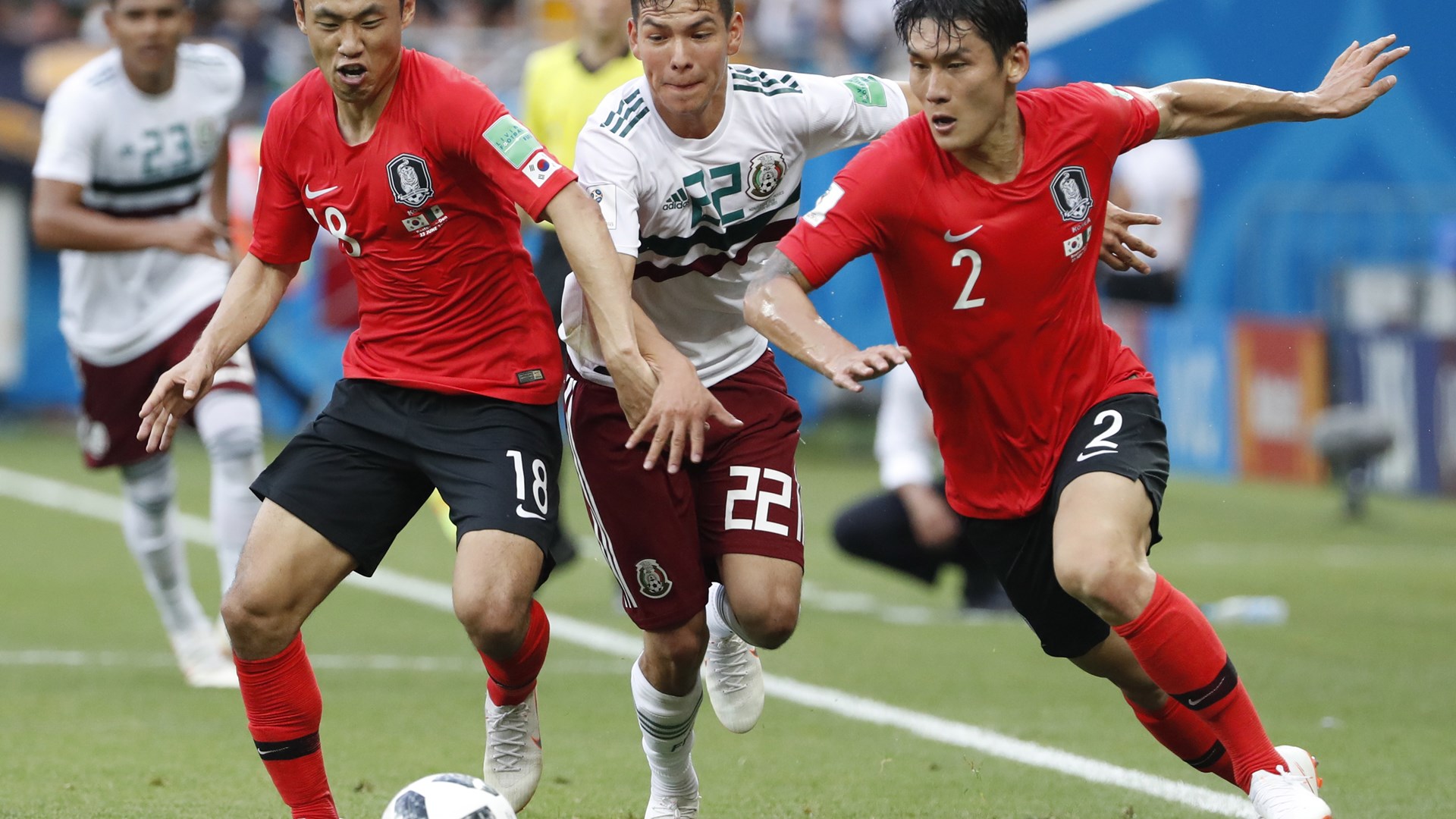 Νότια Κορέα – Μεξικό 0-2 (66′)