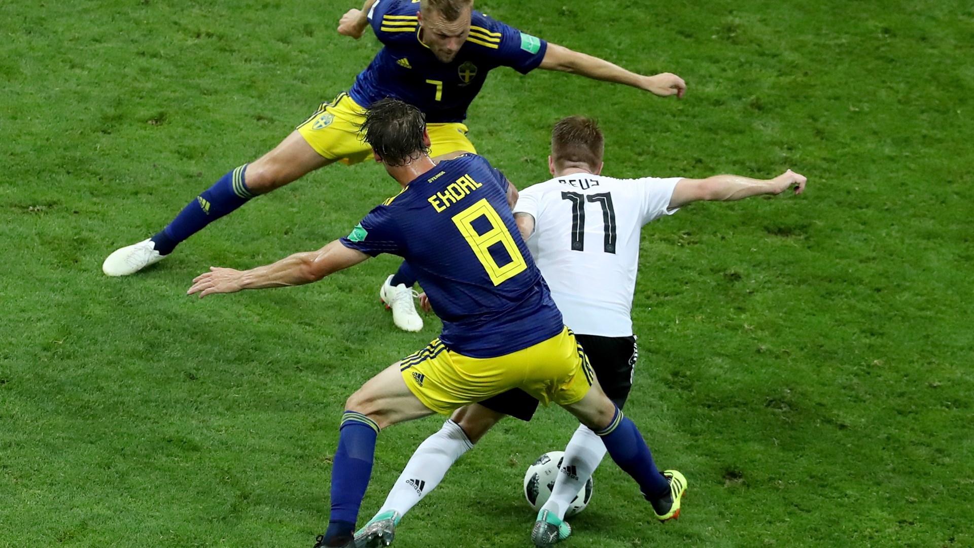 Γερμανία – Σουηδία 1-1 (47′)