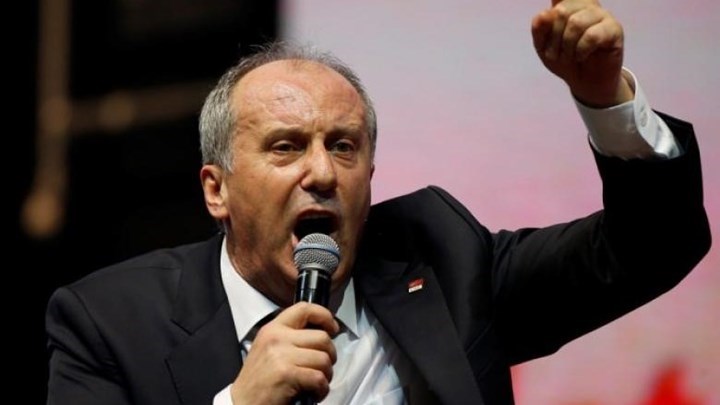 Ο Ιντζέ παραδέχεται την ήττα από τον Ερντογάν στις προεδρικές εκλογές