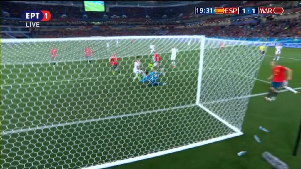Ισπανία – Μαρόκο 1-1 (19′)