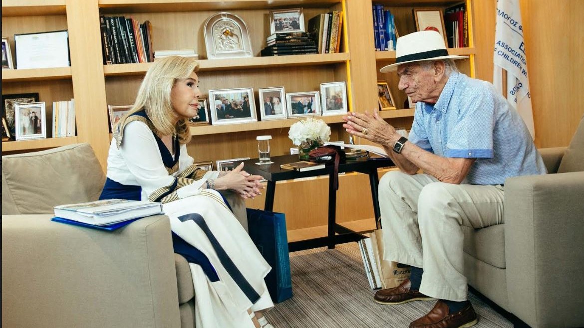 Συνέντευξη της Μαριάννας  Βαρδινογιάννη στον Βασίλη Βασιλικό – ΦΩΤΟ