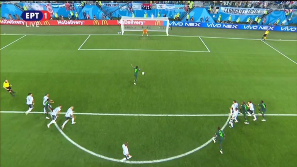 Νιγηρία – Αργεντινή 1-1 (51′)