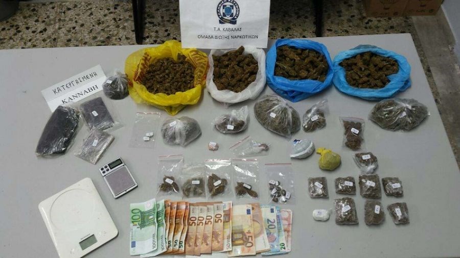 Συνελήφθησαν διακινητές ναρκωτικών στην Καβάλα