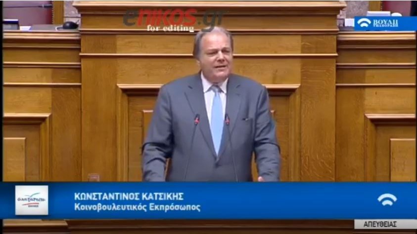 Κατσίκης: Αμφισβητώ ότι η επίθεση στο γραφείο μου έγινε από τον Ρουβίκωνα – ΒΙΝΤΕΟ