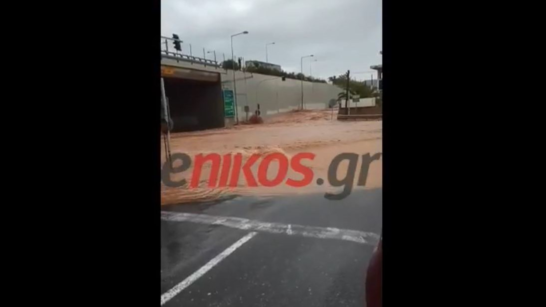 Κλειστή η έξοδος της Αττικής Οδού στη Μάνδρα – ΒΙΝΤΕΟ αναγνώστη