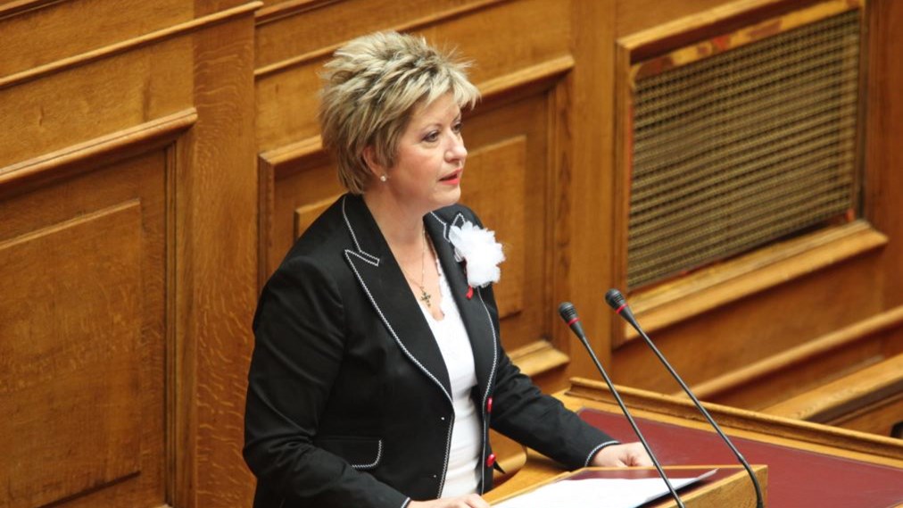 Μαρία Κόλλια-Τσαρουχά: Με την πρόταση δυσπιστίας η Αντιπολίτευση θέλει να μας βγάλει από την κυβέρνηση