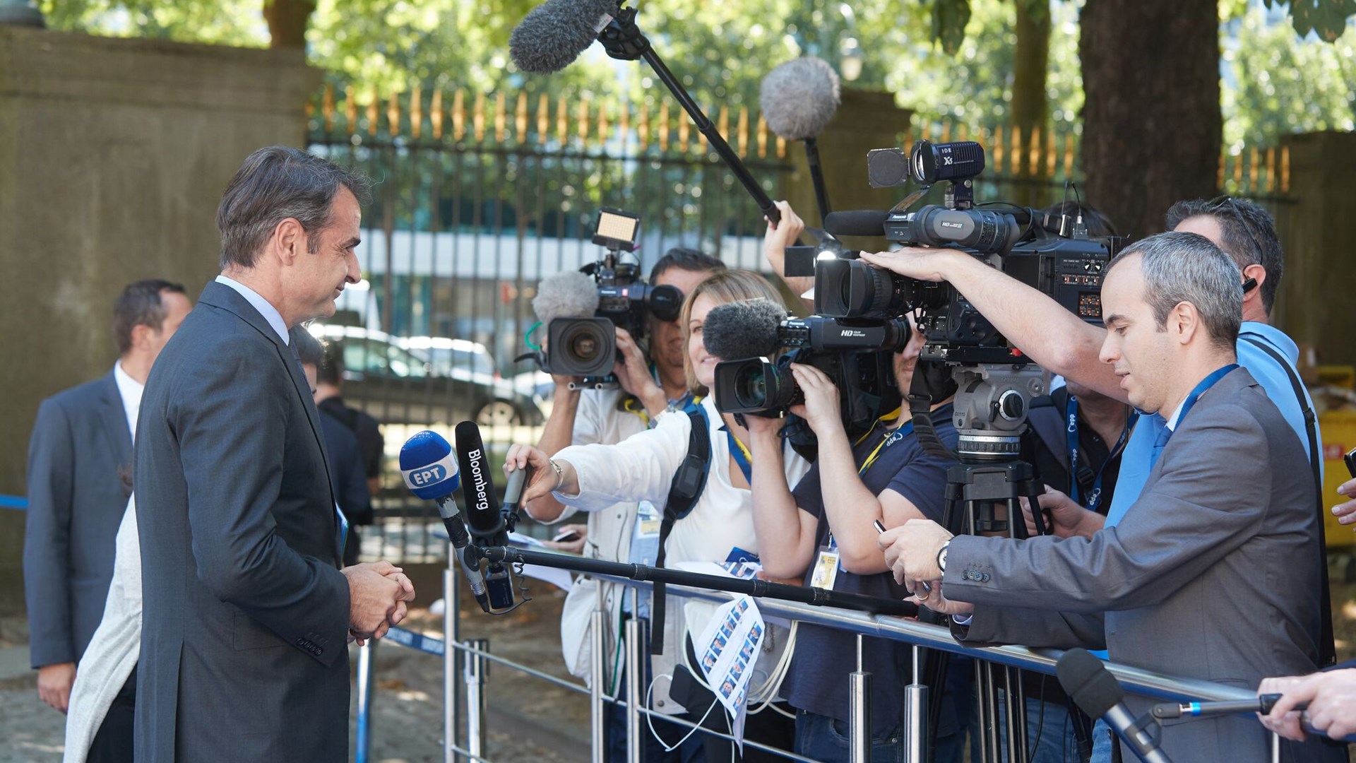 Μητσοτάκης: Nα συζητήσουμε πώς θα φύγουν περισσότεροι πρόσφυγες από την Ελλάδα κι όχι το πώς θα γυρίσουν