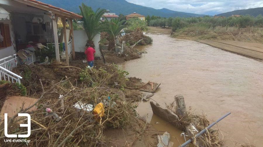 Βιβλική καταστροφή στα Βρασνά Θεσσαλονίκης – Συγκλονιστικές ΦΩΤΟ