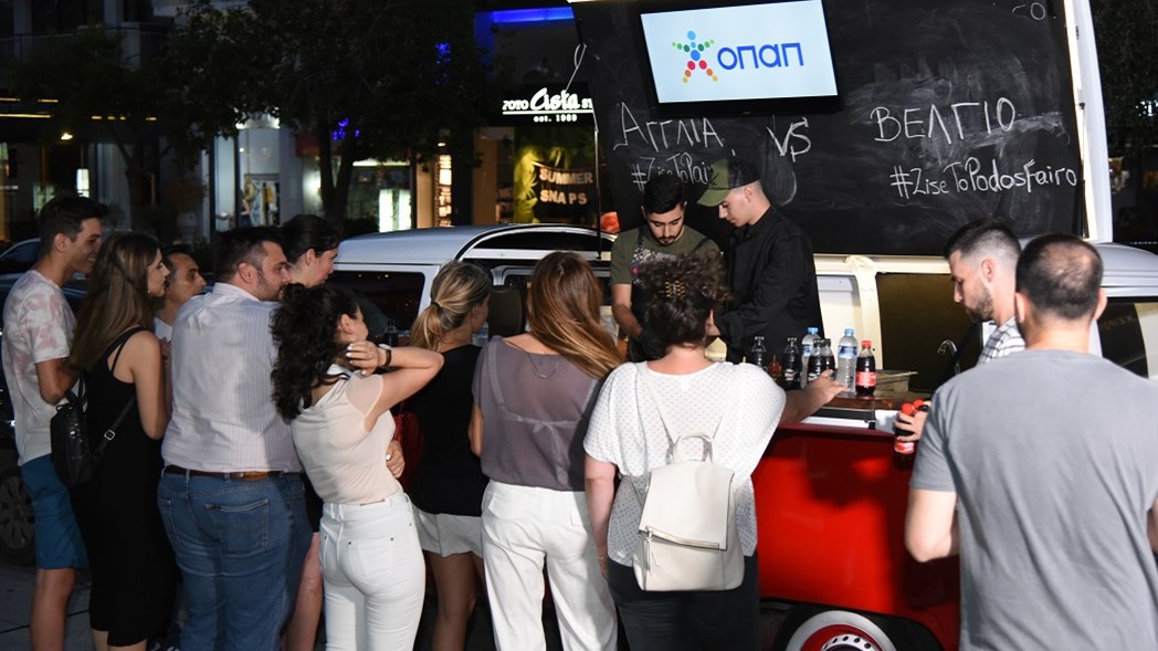 Τα πρακτορεία ΟΠΑΠ σε όλη την Ελλάδα σε ρυθμούς Παγκοσμίου Κυπέλλου