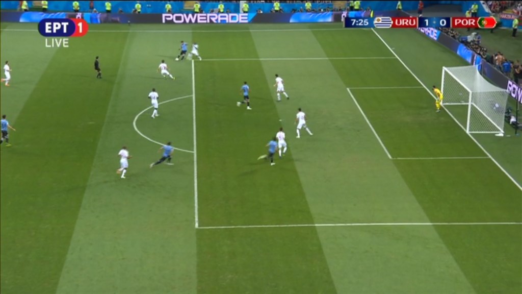 Oυρουγουάη – Πορτογαλία 1-0 (7′)