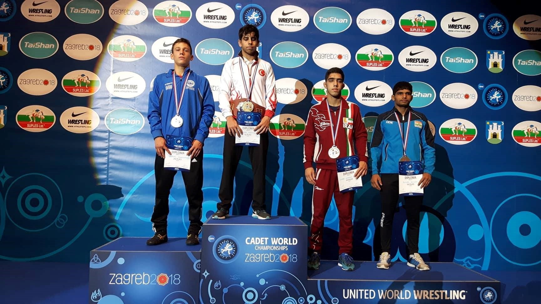 Πάλη – Ασημένιο μετάλλιο ο Κουγιουμτσίδης στο Παγκόσμιο Πρωτάθλημα Παίδων