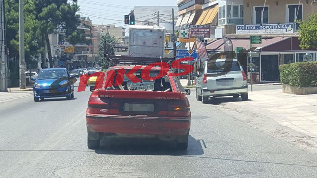 Έκανε το αμάξι του καλοκαιρινό και βγήκε παγανιά στους δρόμους – ΦΩΤΟ αναγνώστη