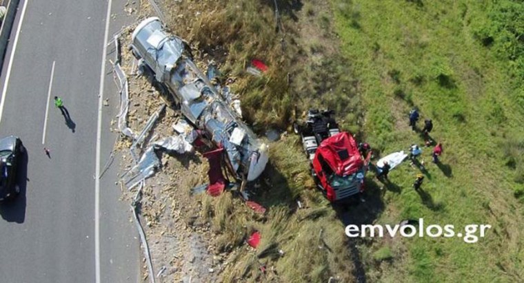 Εικόνες Σοκ – Φρικτό τροχαίο στην Εγνατία Οδό – Ένας νεκρός – ΦΩΤΟ – ΒΙΝΤΕΟ