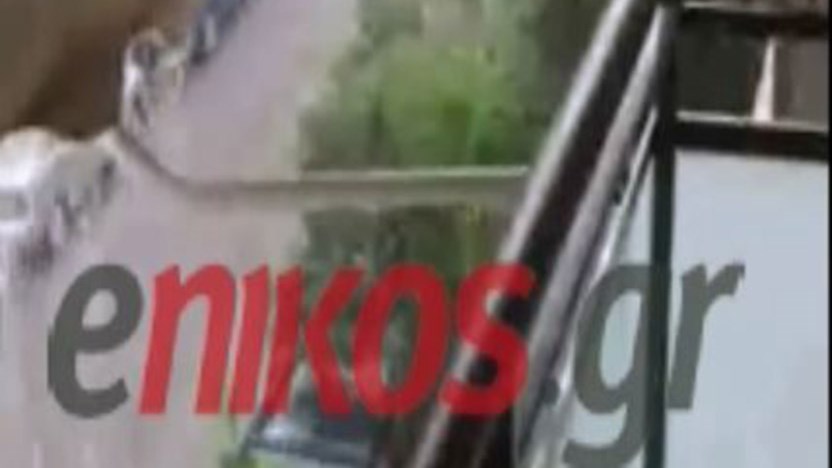 Ισχυρή νεροποντή στην Νεάπολη – ΒΙΝΤΕΟ αναγνώστη