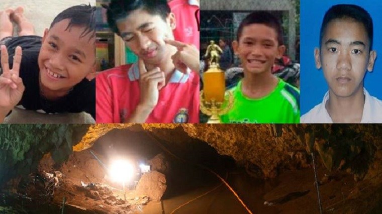 Αυτά είναι τα τέσσερα παιδιά που απεγκλωβίστηκαν από την σπηλιά στην Ταϊλάνδη – ΒΙΝΤΕΟ