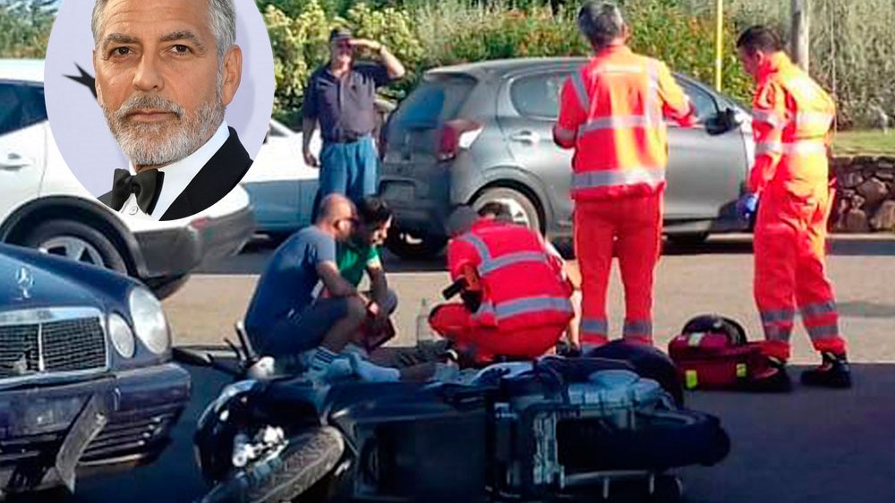 Βίντεο – ντοκουμέντο: Η στιγμή του τροχαίου του Τζορτζ Κλούνεϊ