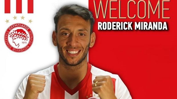 Ανακοίνωσε Μιράντα ο Ολυμπιακός