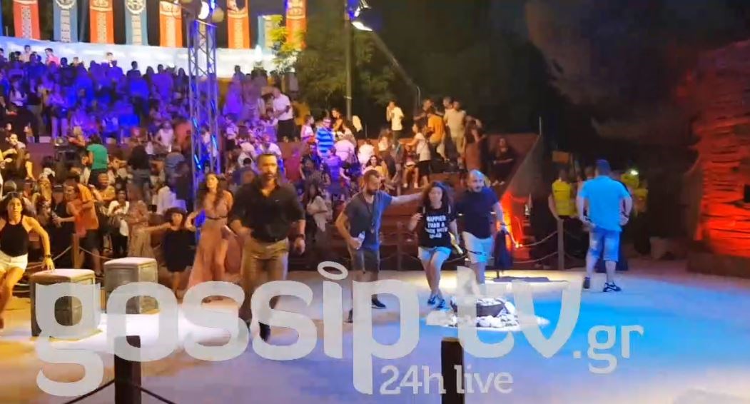 Bίντεο από την εισβολή αγνώστων στον τελικό του Survivor