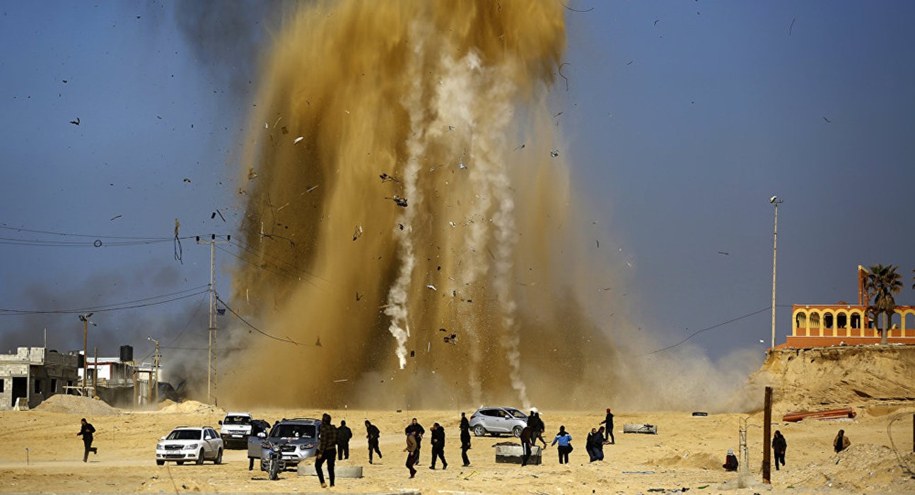 Αεροπορικές επιδρομές του Ισραήλ εναντίον της Χαμάς στη Γάζα