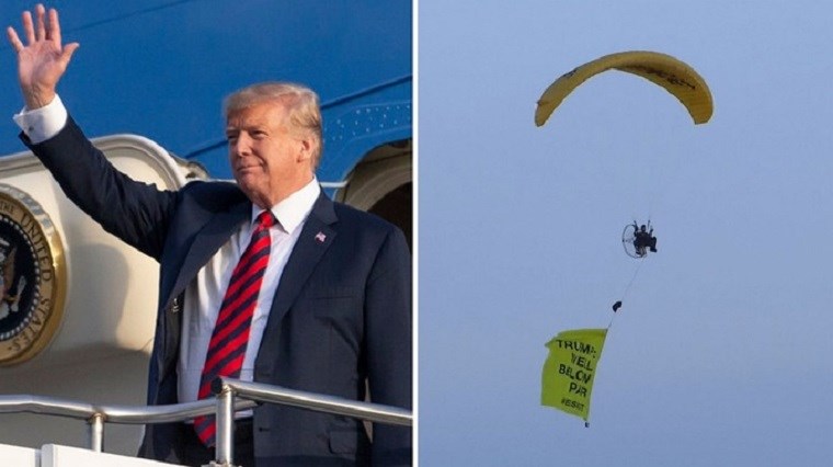 Συνελήφθη ο ακτιβιστής που απείλησε τον Τραμπ – ΒΙΝΤΕΟ