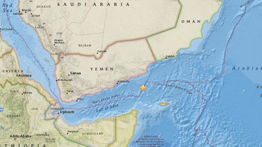 Σεισμός 5,4 Ρίχτερ στην Υεμένη