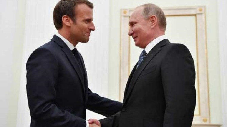 Ο Μακρόν στον Πούτιν: Ήρθαμε να πάρουμε το Κύπελλο