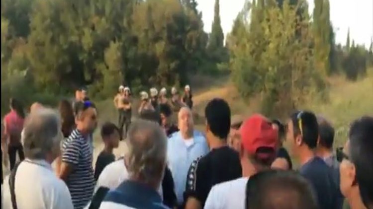 Νέα επεισόδια στη Λευκίμμη από τους κατοίκους για να μην λειτουργήσει ο ΧΥΤΑ – ΒΙΝΤΕΟ